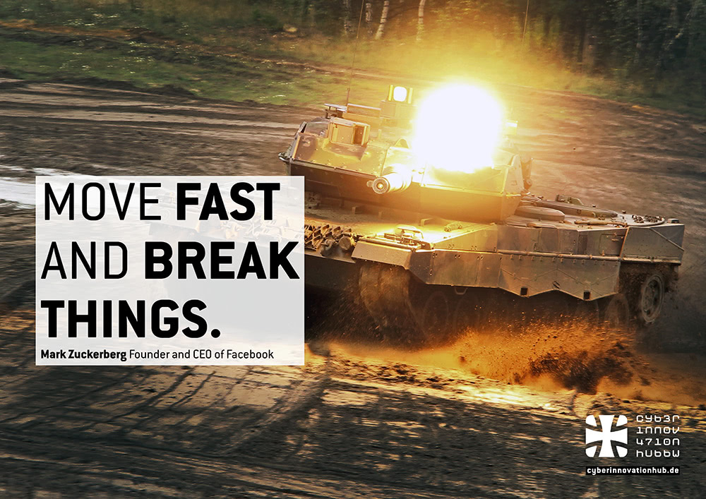 Move Fast And Break Things.